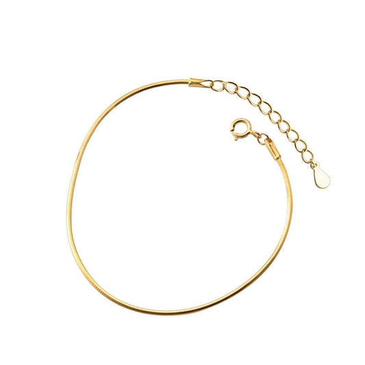 Classic Golden Chain Bracelet - RawaJewels