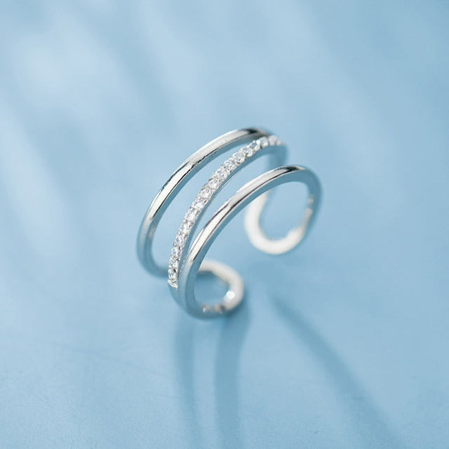 Triple Layers Ring - RawaJewels