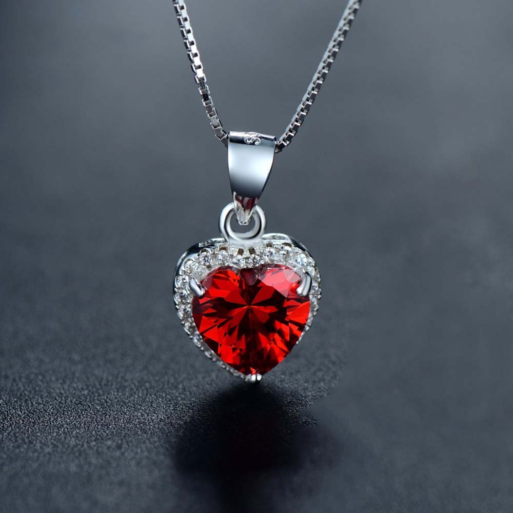 Red Heart Necklace