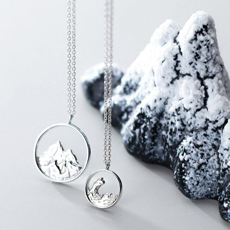 Mountain Sea Necklace