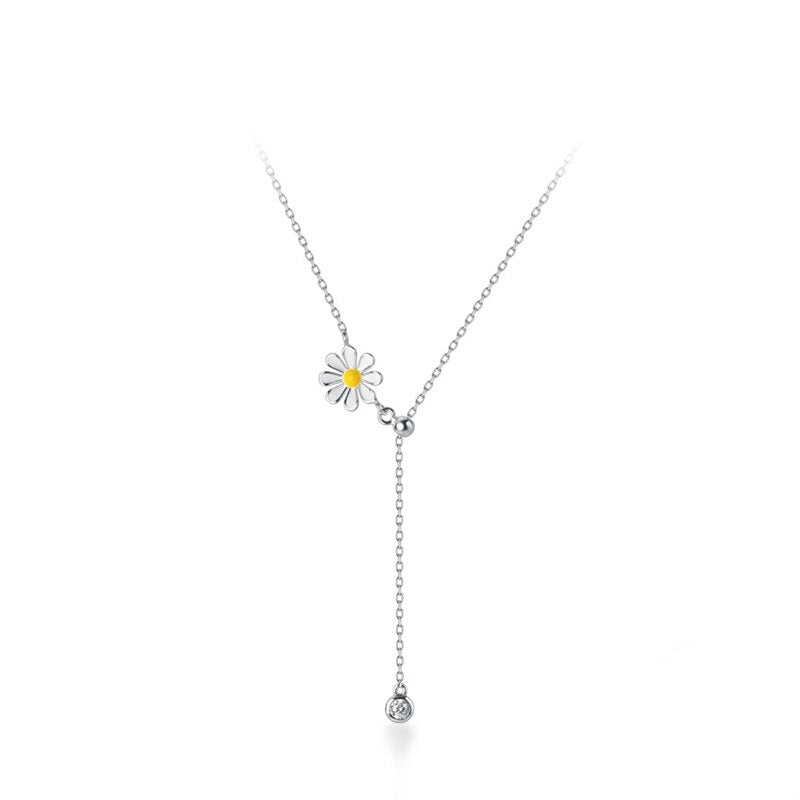 Daisy Tassel Necklace - RawaJewels