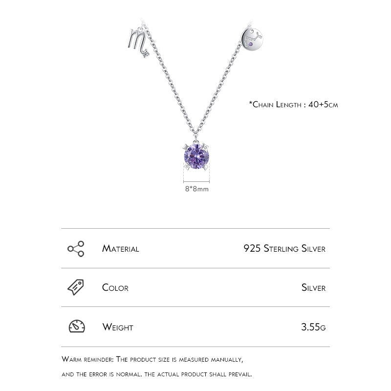 Constellation Scorpio Necklace - RawaJewels