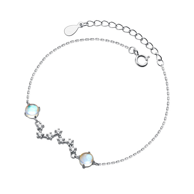 Moonstone Stars Bracelet