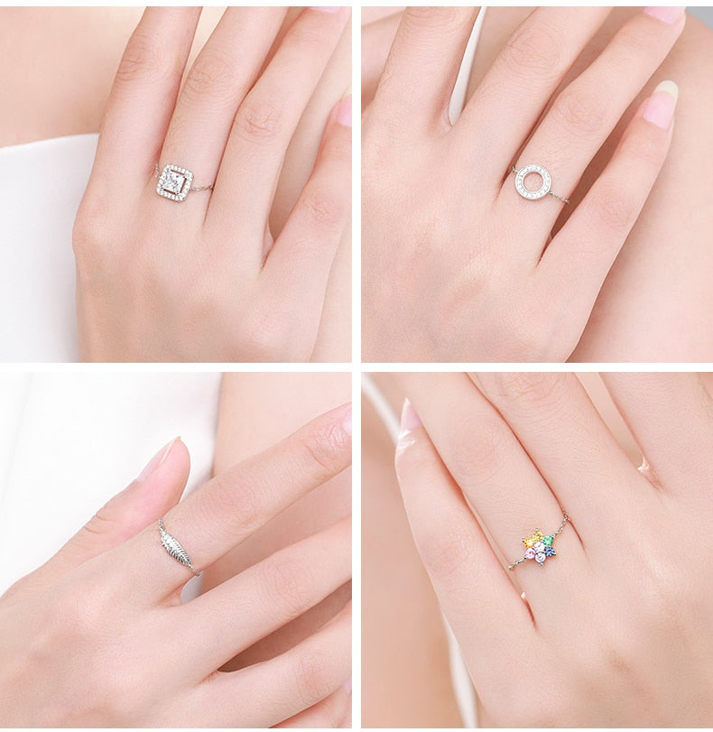 The Adjustable Chain Ring - RawaJewels