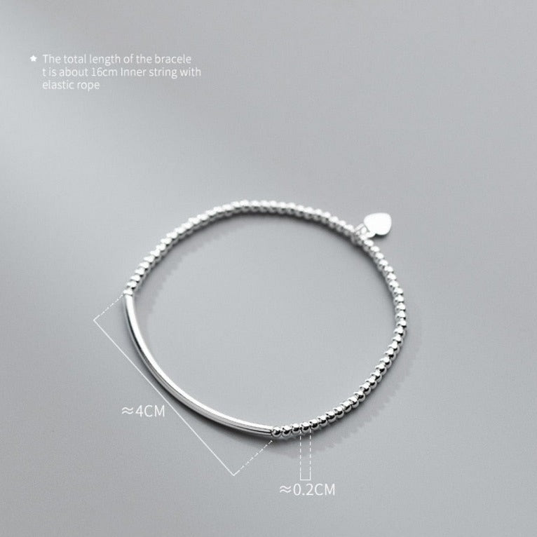 Heart Beads Bracelet