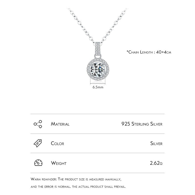 Charm Round Necklace - RawaJewels