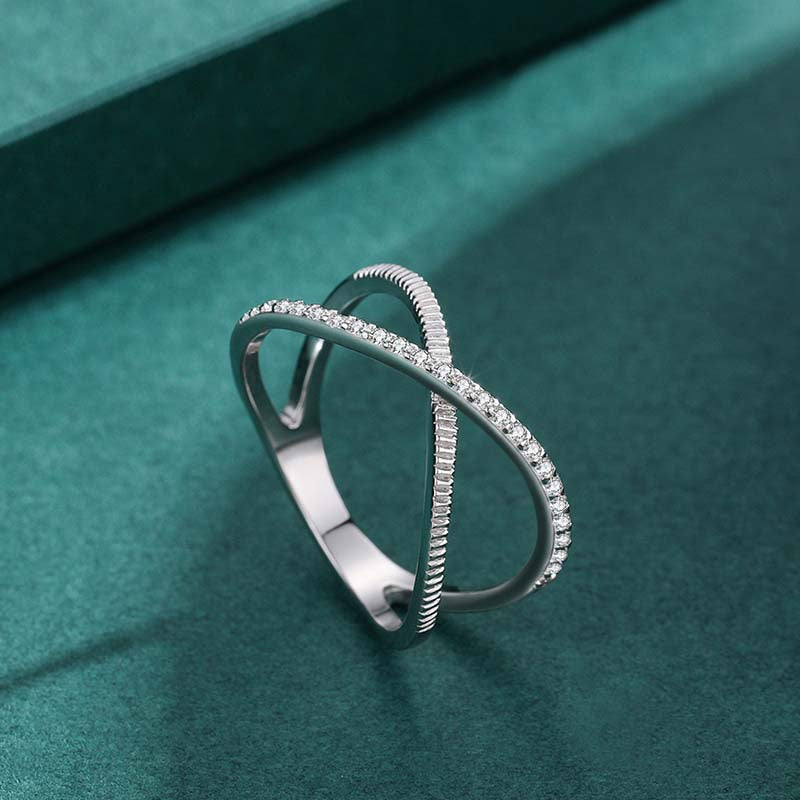 Crossed Path Ring