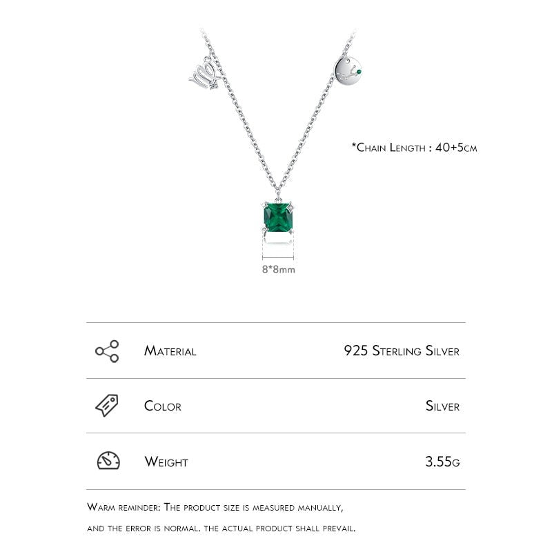 Twelve Constellation Necklaces with Stones - RawaJewels