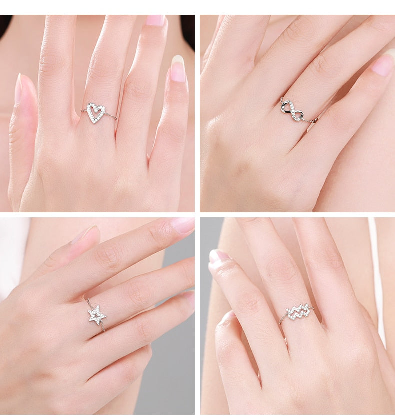 The Adjustable Chain Ring - RawaJewels