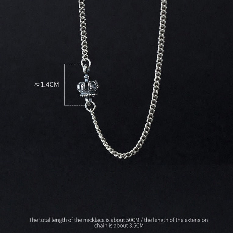 Vintage Crown Necklace