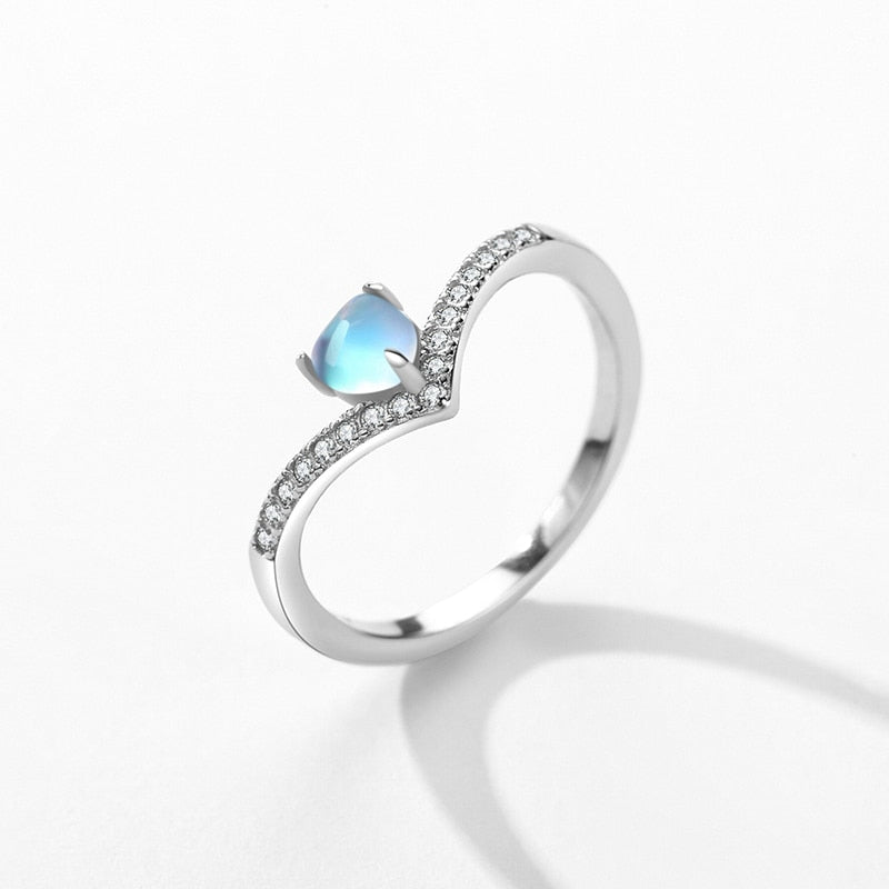Love Moon Hoop Earrings & Rings