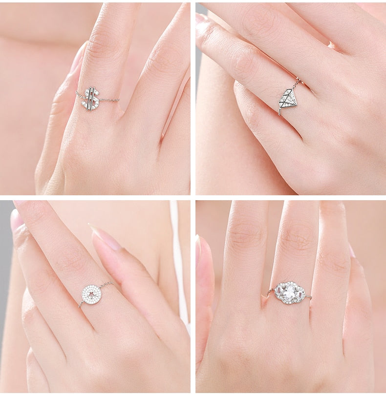 The Adjustable Chain Ring - RawaJewels