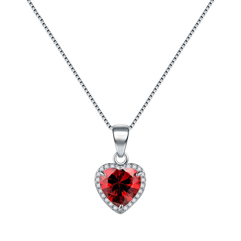 Red Heart Necklace