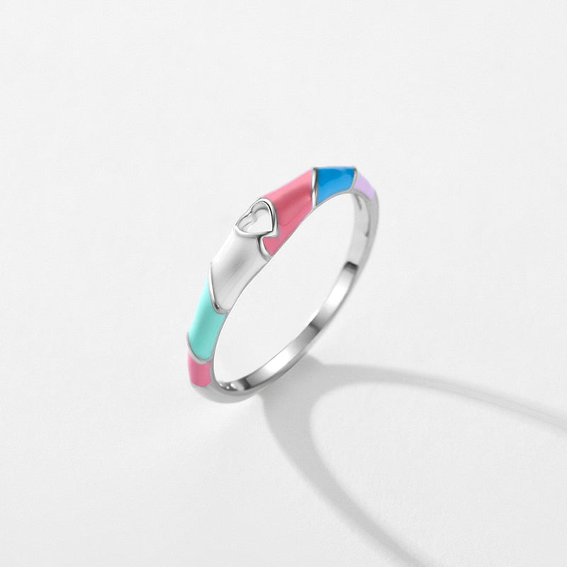 Pastel Rainbow Ring
