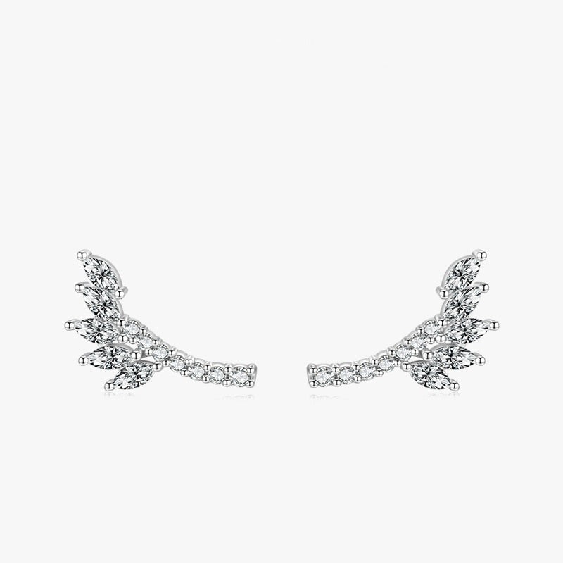 Tree Leaves Stud Earrings - RawaJewels
