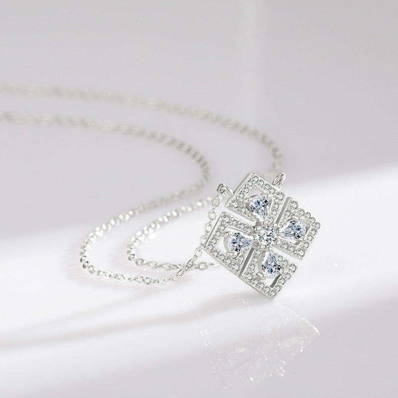 Luxury Square Necklace - RawaJewels