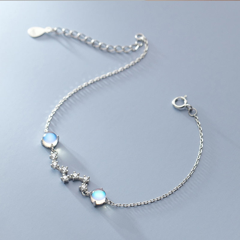 Moonstone Stars Bracelet
