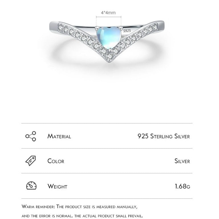 Love Moon Hoop Earrings & Rings