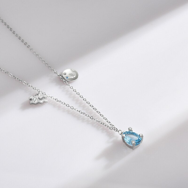 Constellation Aquarius Necklace - RawaJewels