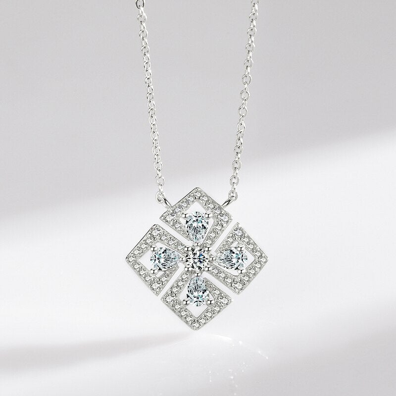 Luxury Square Necklace - RawaJewels