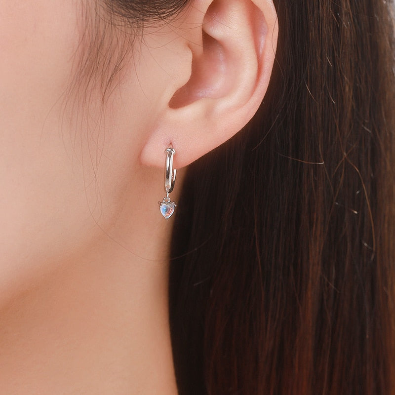 Love Moon Hoop Earrings & Rings