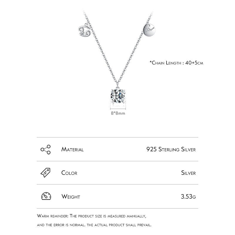 Constellation Cancer Necklace - RawaJewels