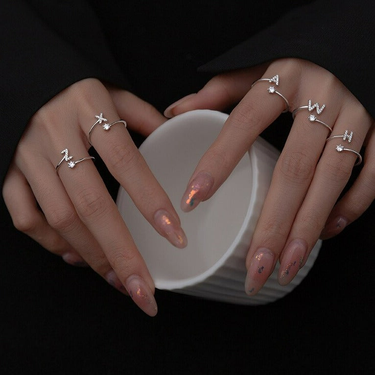 Letters Stackable Ring