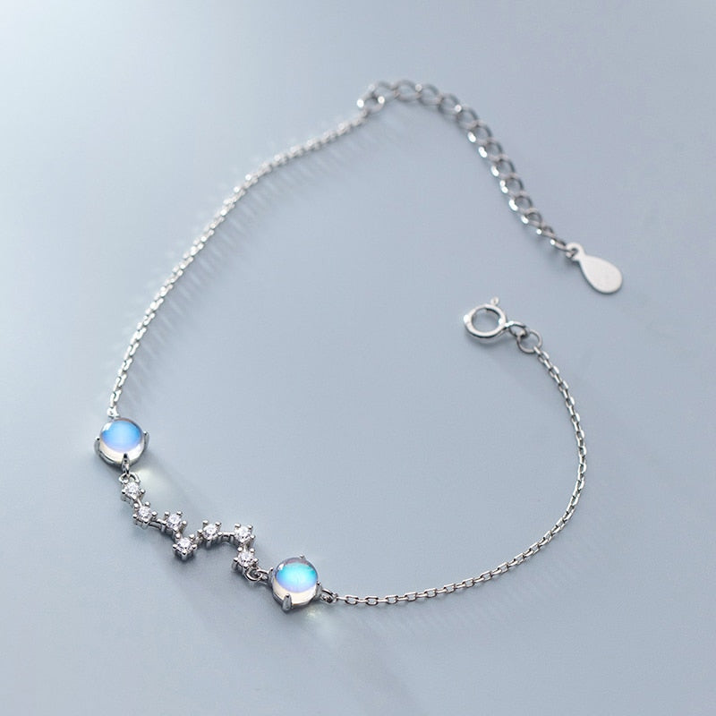 Moonstone Stars Bracelet