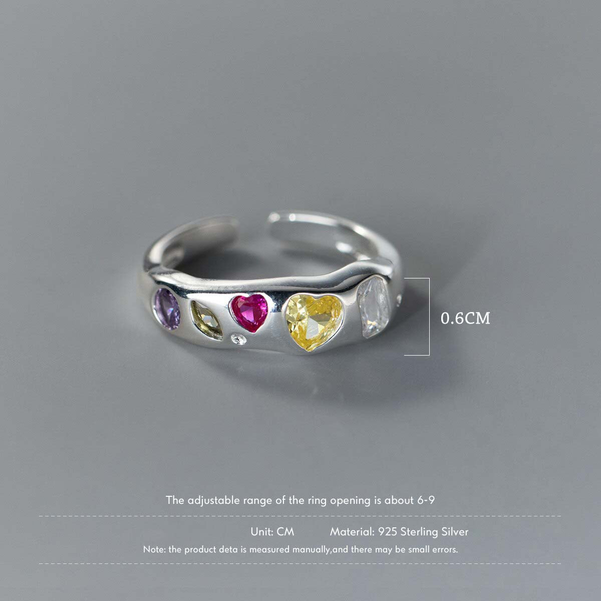Amber Ring - Adjustable