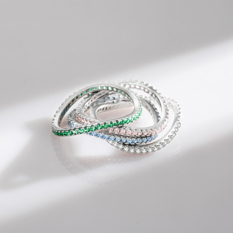 Multicolor Stackable Ring