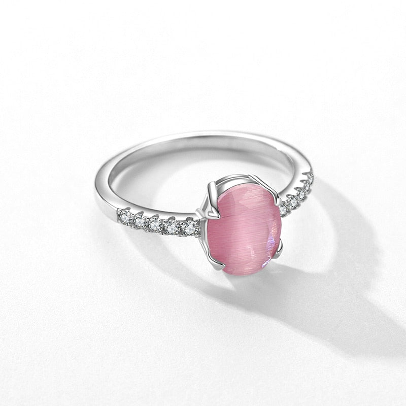 Pink Opal Ring