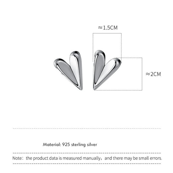 Loving Hearts Stud Earrings