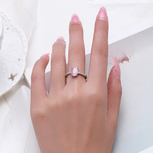 Pink Opal Ring