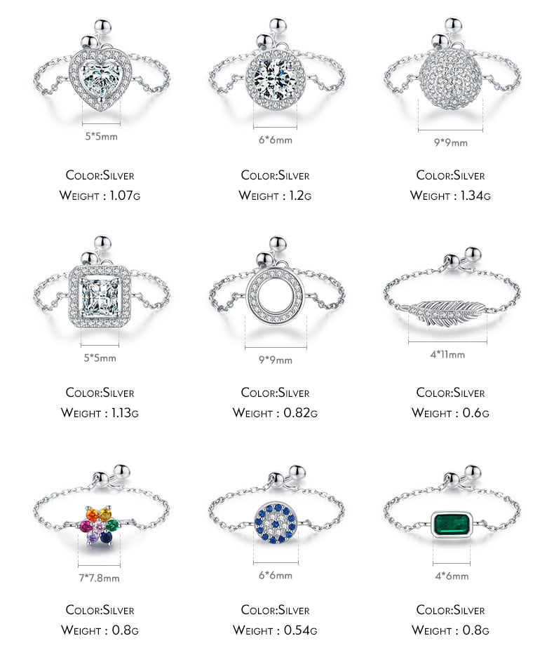The Adjustable Chain Ring - RawaJewels