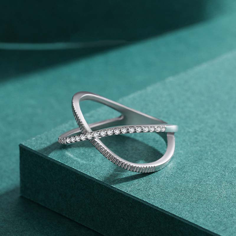 Crossed Path Ring