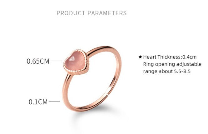 Romantic Heart Ring - RawaJewels