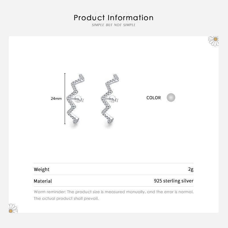 Original Wave Stud Earrings - RawaJewels