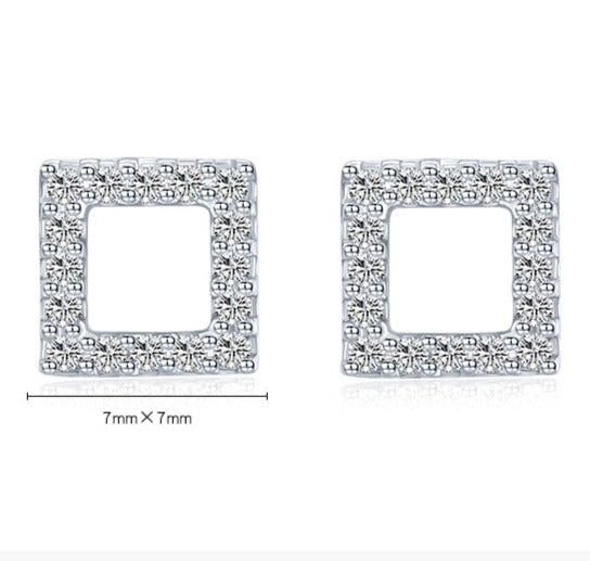 Square Earrings - RawaJewels