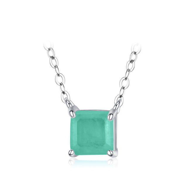 Green Tourmaline Necklace - RawaJewels