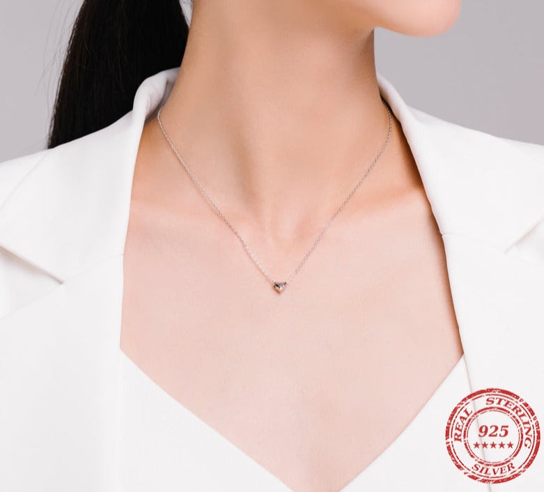 Full Heart Necklace - RawaJewels