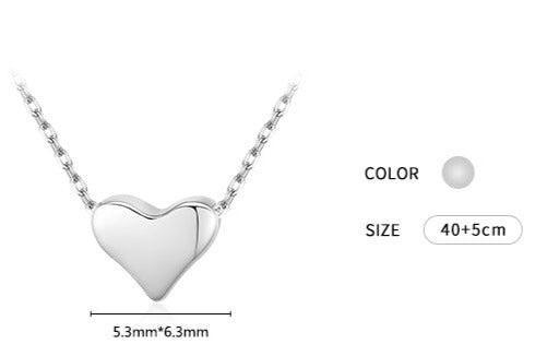 Full Heart Necklace - RawaJewels