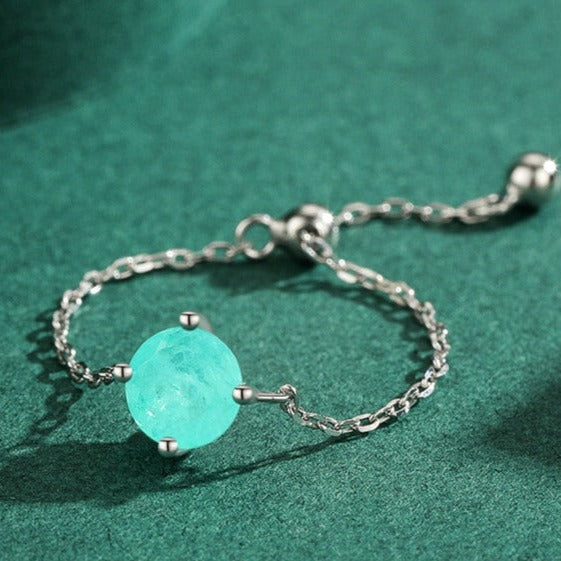 Paraiba Tourmaline Ring - RawaJewels