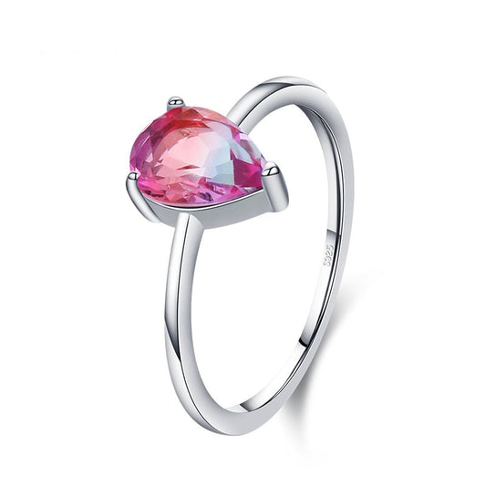 Droplet Candy Tourmaline Ring - RawaJewels