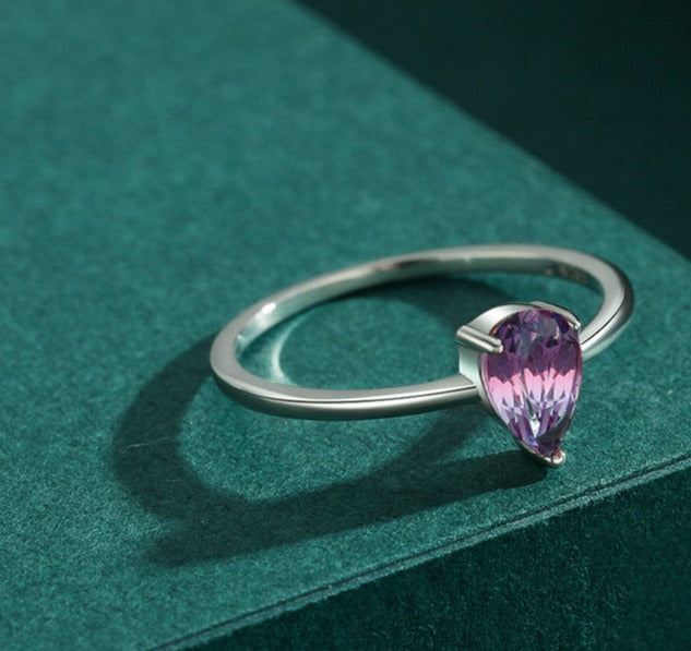 Droplet Candy Tourmaline Ring - RawaJewels