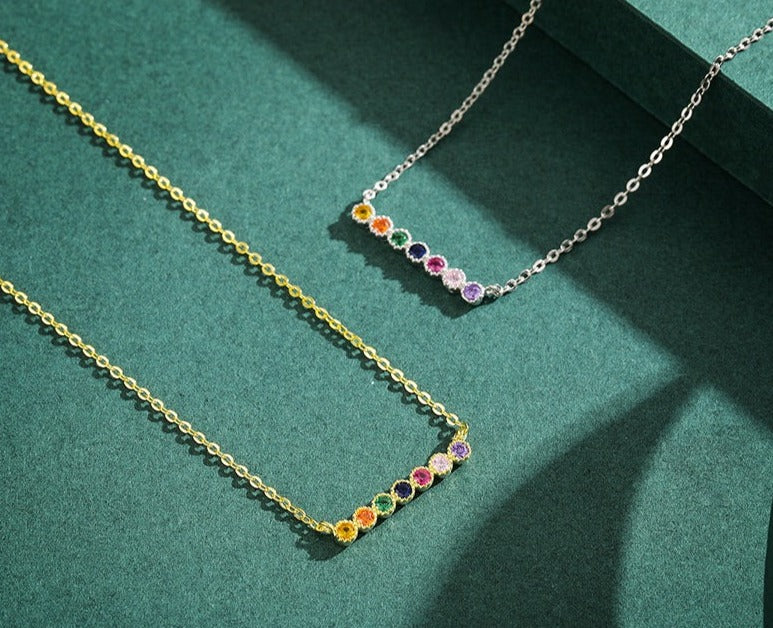 Infinity Stones Necklace - RawaJewels