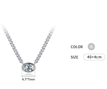 The Oval Necklace - RawaJewels