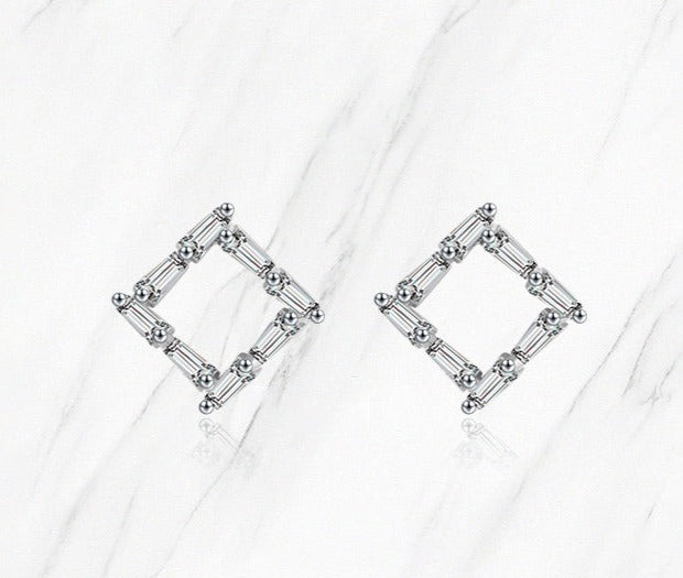 Trapezoid Earrings - RawaJewels