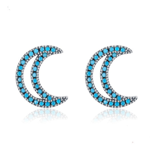 Blue Moon Earrings - RawaJewels