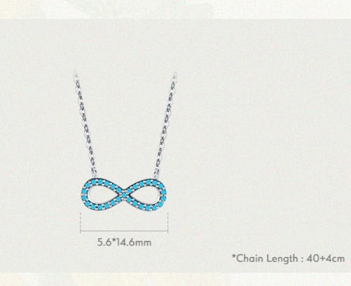 Infinity Love Necklace - RawaJewels