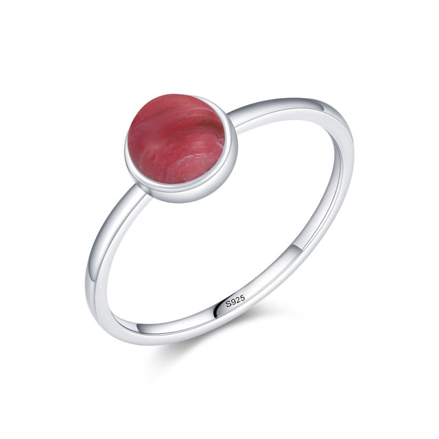 Rhodochrosite Ring - RawaJewels